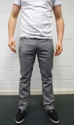 Barrett Mens Retro Mod Dogtooth Trousers By MADCAP