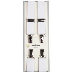 Made In Britain Narrow Braces WHITE -Men's Clothing Shop madcap england braces white 3 83155.1661265747 3