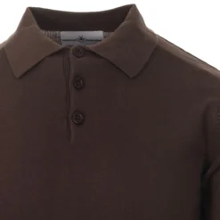 Brando 1960s Mod Knit Polo Top (GB)