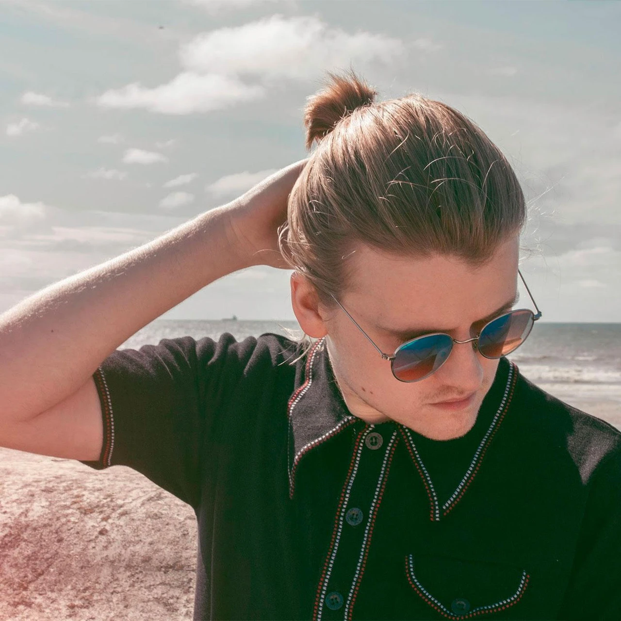 Crawdaddy Micro Dash Knit Polo (F) 9 Crawdaddy Micro Dash Knit Polo (F) - Image 9