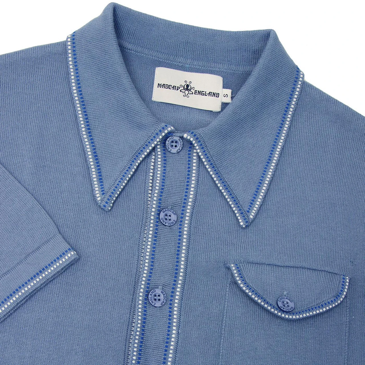 Crawdaddy Micro Dash Knit Polo (F) 19 Crawdaddy Micro Dash Knit Polo (F) - Image 19