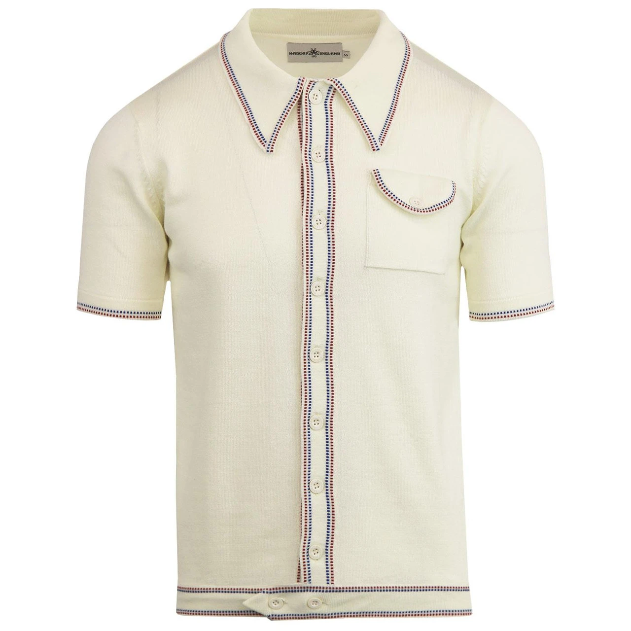 Crawdaddy Micro Dash Knit Polo (F) 2 Crawdaddy Micro Dash Knit Polo (F) - Image 2