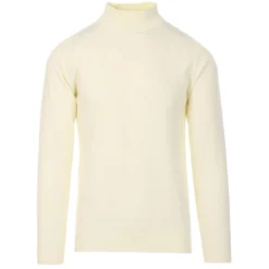 Eastwood 60s Mod Turtleneck Jumper -Men's Clothing Shop madcap england eastwood mock turtleneck jumper winter white 1 36498.1661264984