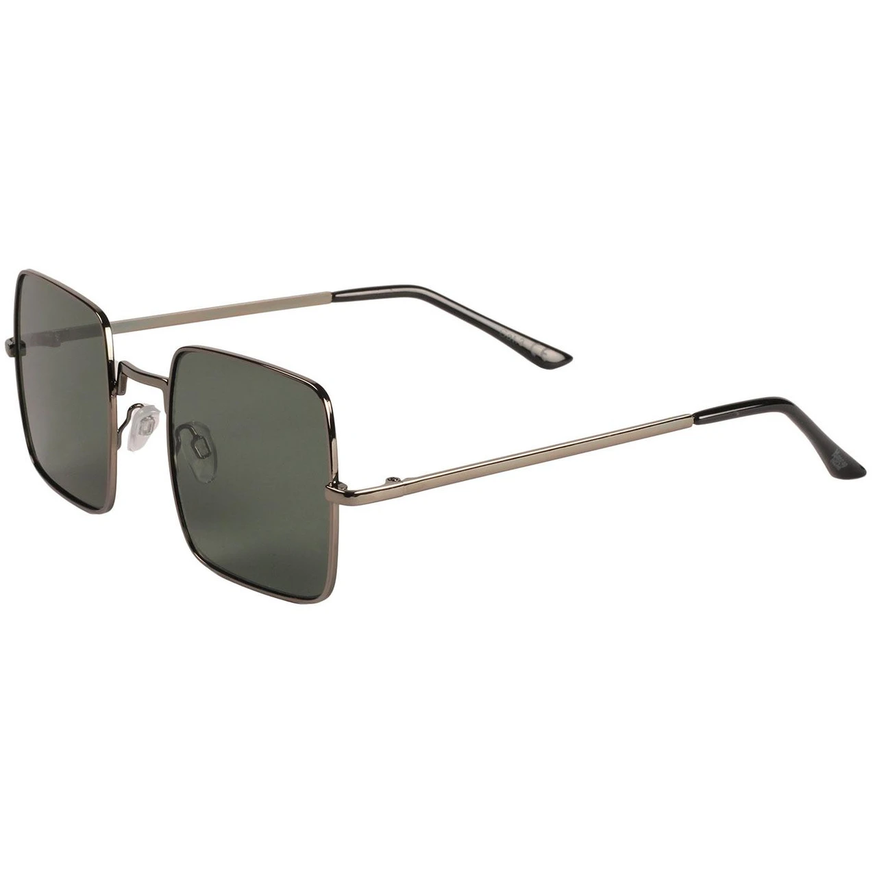 Harrison 60s Square Sunglasses - Silver Frame With Yellow Lenses 8 Harrison 60s Square Sunglasses - Silver Frame With Yellow Lenses - Image 8