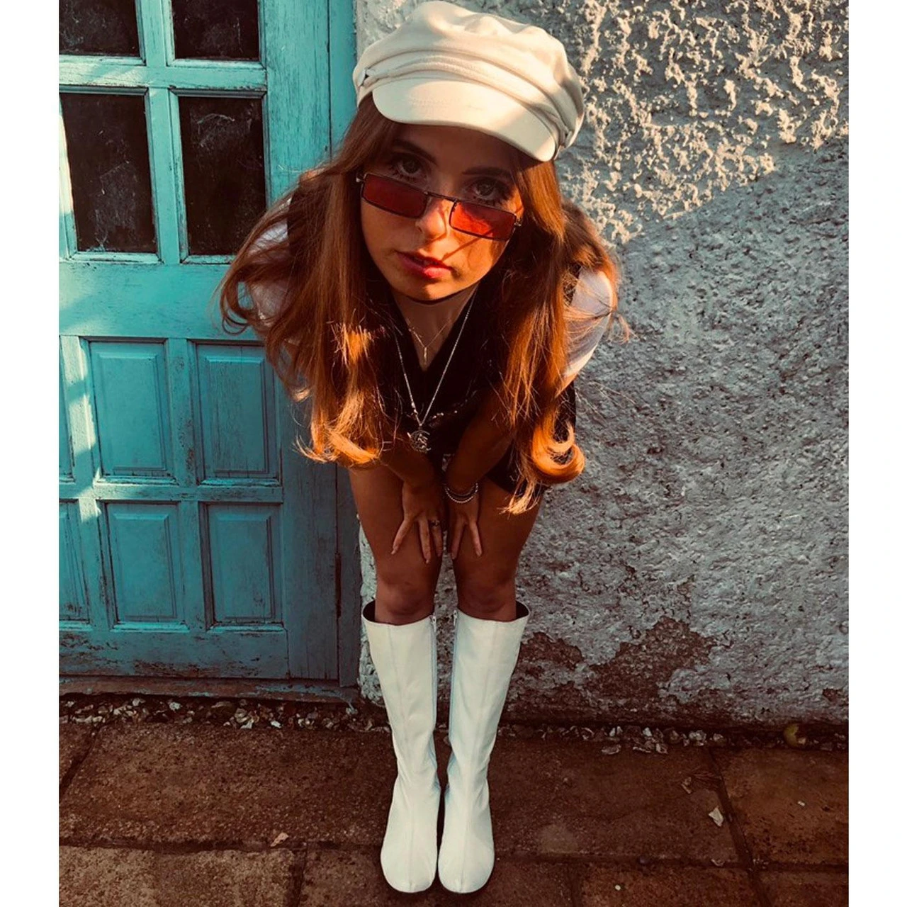 McGuinn 1960s Granny Glasses (Red) 10 McGuinn 1960s Granny Glasses (Red) - Image 10