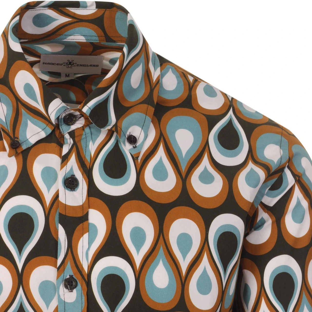 Trip Teardrops 60s Mod Op Art Shirt 1 Trip Teardrops 60s Mod Op Art Shirt