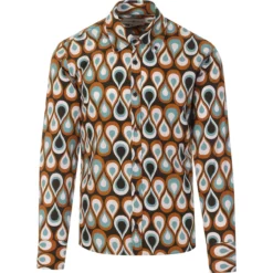 Trip Teardrops 60s Mod Op Art Shirt 8 Trip Teardrops 60s Mod Op Art Shirt -Men's Clothing Shop madcapeng teardrop shirt teal front 99099.1661264496 1