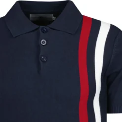 Beck Mod Racing Stripe Knit Polo NB -Men's Clothing Shop madcapengland racing polo blazer detail 67987.1671462747 1