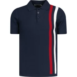 Beck Mod Racing Stripe Knit Polo NB -Men's Clothing Shop madcapengland racing polo blazer front 18161.1671462745 1